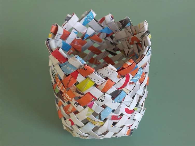 Waste paper basket