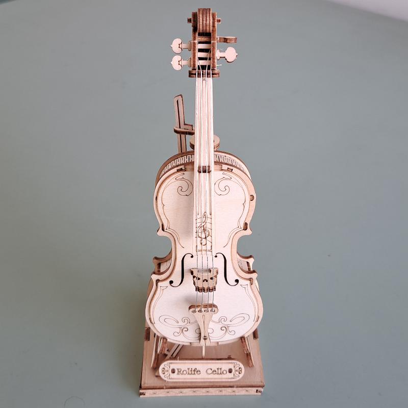 Miniature cello construction kit